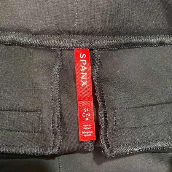 (NEW) SPANX Hi Waist Straight Leg Ponte Pants, Black - S - Picture 5 of 12
